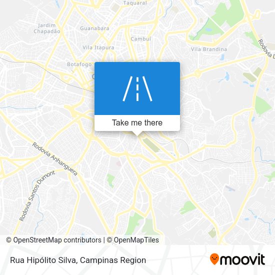 Rua Hipólito Silva map