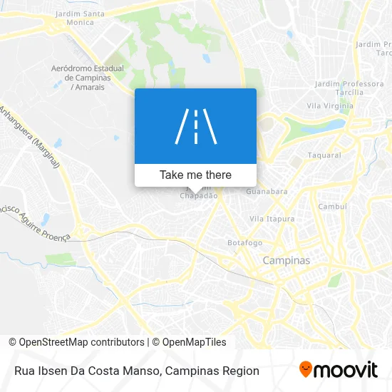 Rua Ibsen Da Costa Manso map