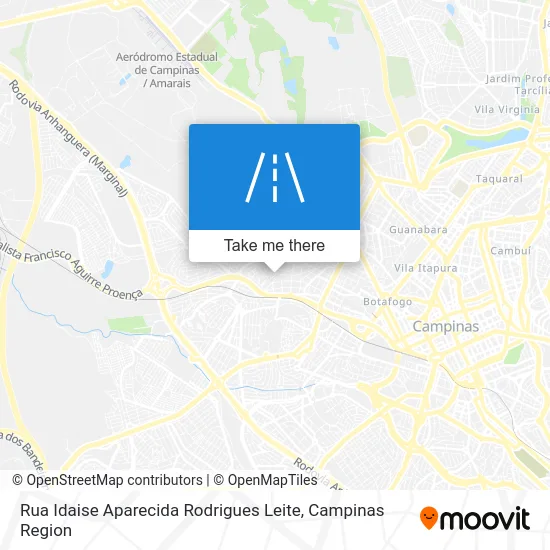 Rua Idaise Aparecida Rodrigues Leite map