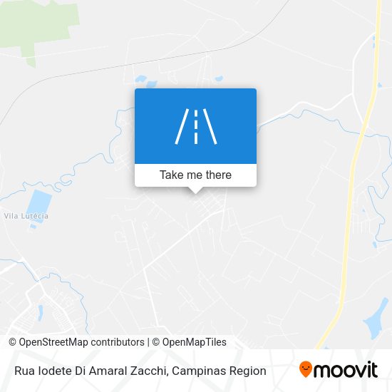Rua Iodete Di Amaral Zacchi map