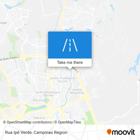 Rua Ipê Verde map