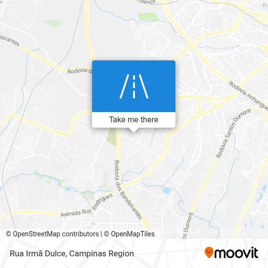 Rua Irmã Dulce map