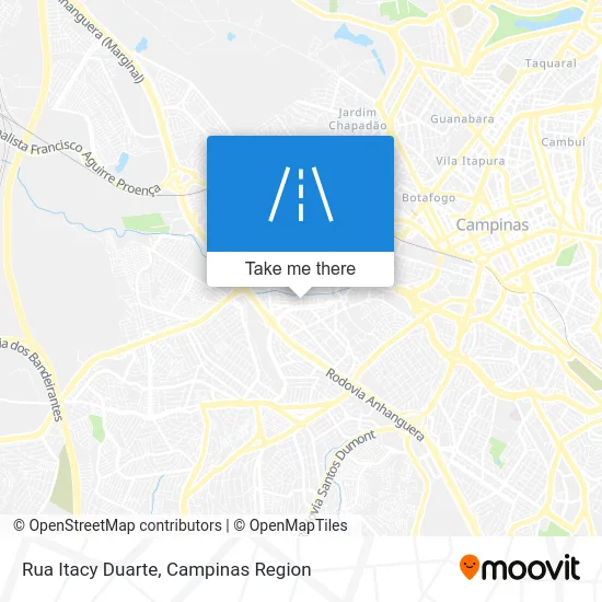 Rua Itacy Duarte map
