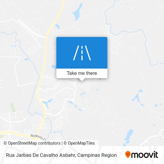Rua Jarbas De Cavalho Asbahr map