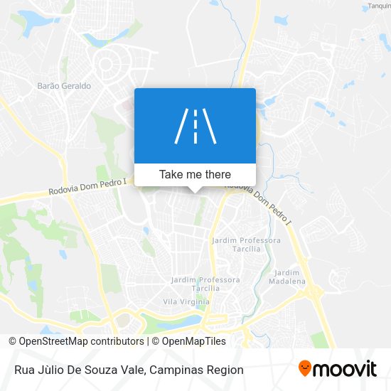 Rua Jùlio De Souza Vale map
