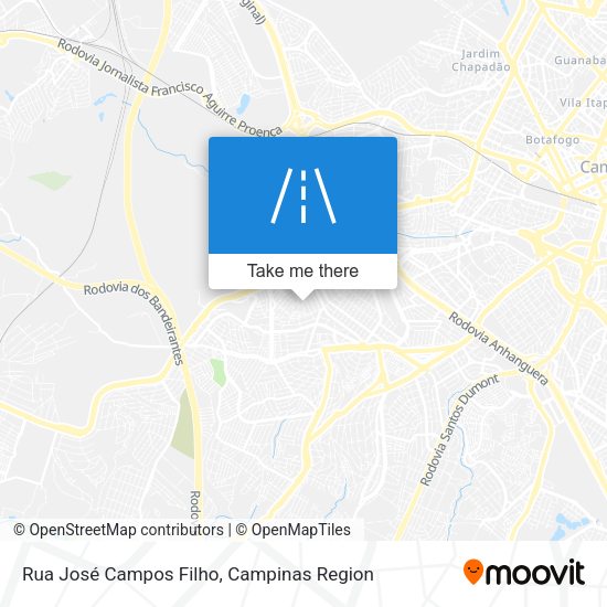 Rua José Campos Filho map