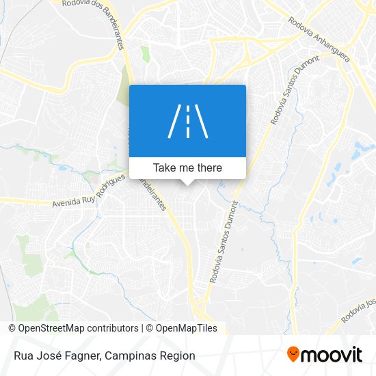 Rua José Fagner map