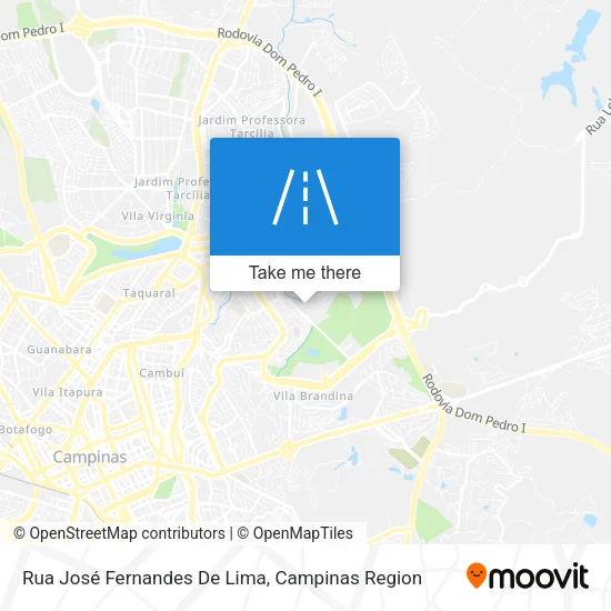 Rua José Fernandes De Lima map