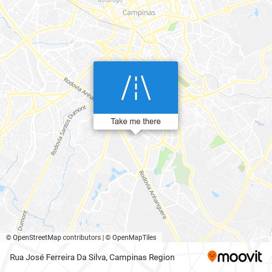 Mapa Rua José Ferreira Da Silva