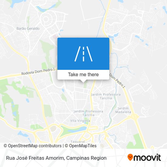 Rua José Freitas Amorim map