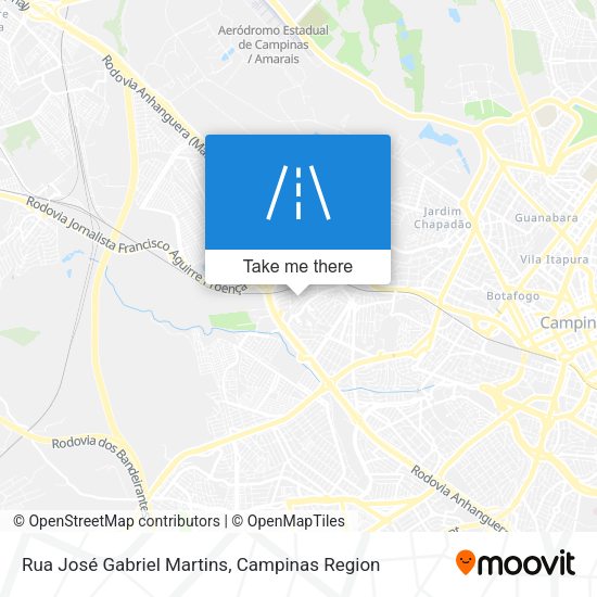 Rua José Gabriel Martins map
