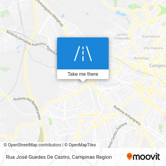 Rua José Guedes De Castro map