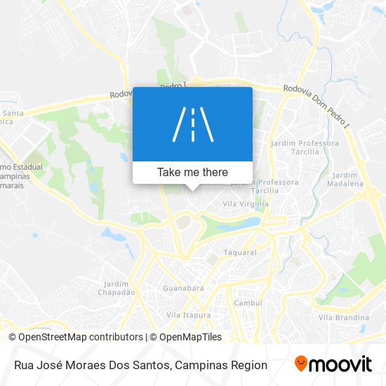 Rua José Moraes Dos Santos map