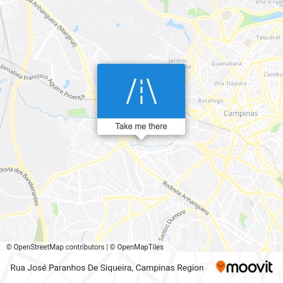 Rua José Paranhos De Siqueira map