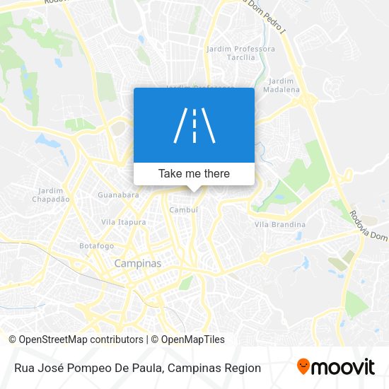 Rua José Pompeo De Paula map