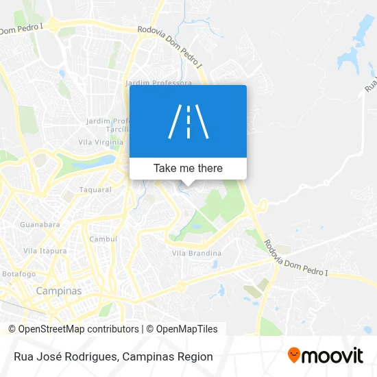 Rua José Rodrigues map