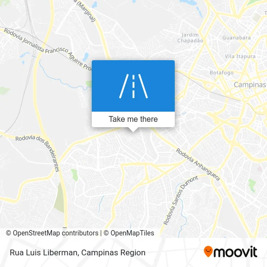 Rua Luis Liberman map