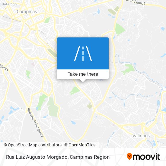 Mapa Rua Luiz Augusto Morgado