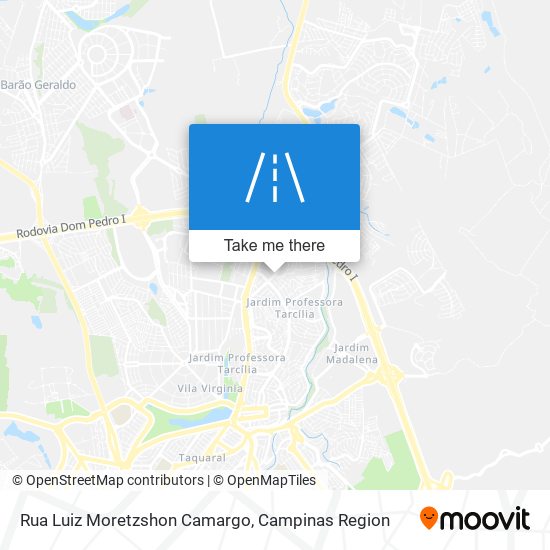 Rua Luiz Moretzshon Camargo map