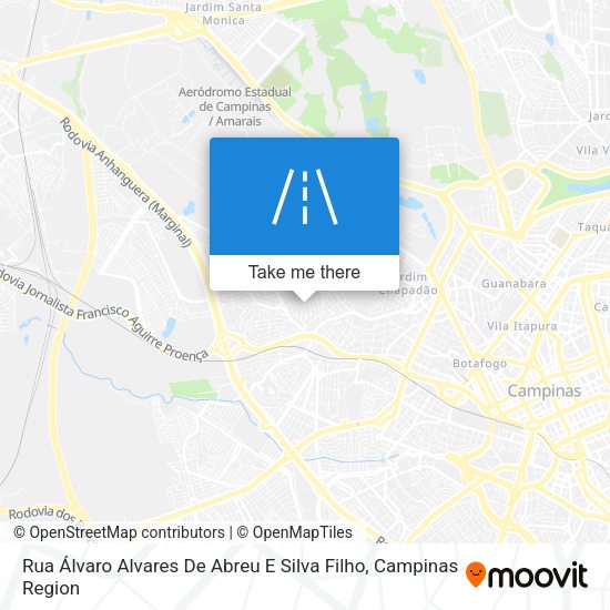 Rua Álvaro Alvares De Abreu E Silva Filho map