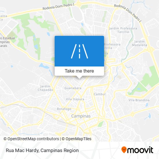 Rua Mac Hardy map