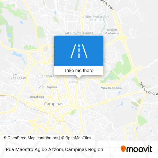 Rua Maestro Agide Azzoni map
