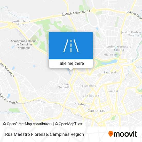 Rua Maestro Florense map