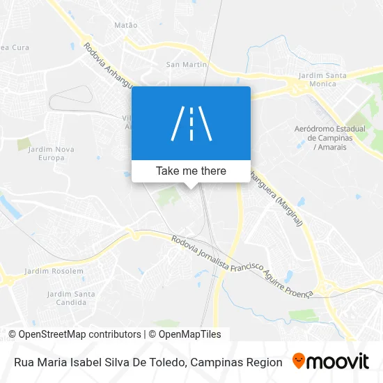 Rua Maria Isabel Silva De Toledo map