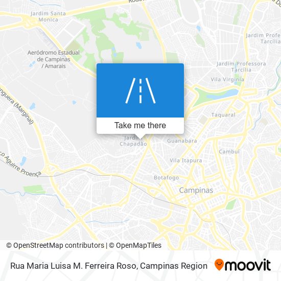 Mapa Rua Maria Luisa M. Ferreira Roso