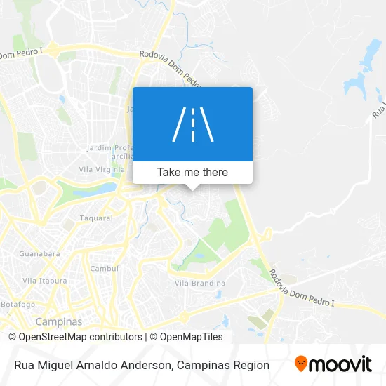 Rua Miguel Arnaldo Anderson map