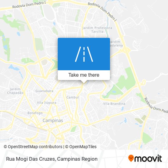 Rua Mogi Das Cruzes map