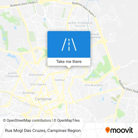 Rua Mogi Das Cruzes map