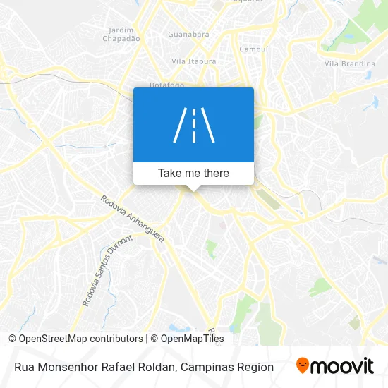 Rua Monsenhor Rafael Roldan map