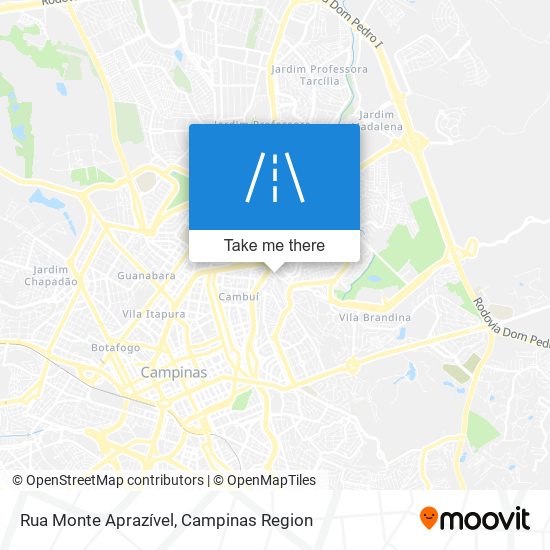 Rua Monte Aprazível map