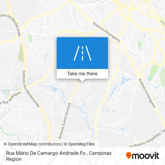 Rua Mário De Camargo Andrade Fo. map