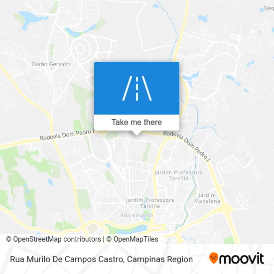 Rua Murilo De Campos Castro map