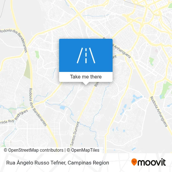 Rua Ângelo Russo Tefner map