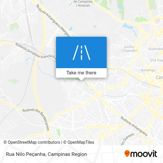 Rua Nilo Peçanha map