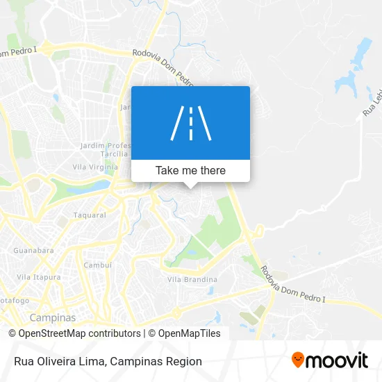 Rua Oliveira Lima map