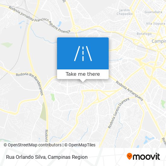 Rua Orlando Silva map