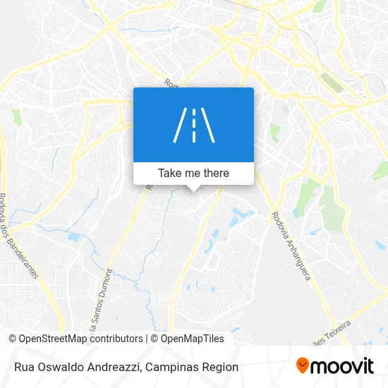 Rua Oswaldo Andreazzi map