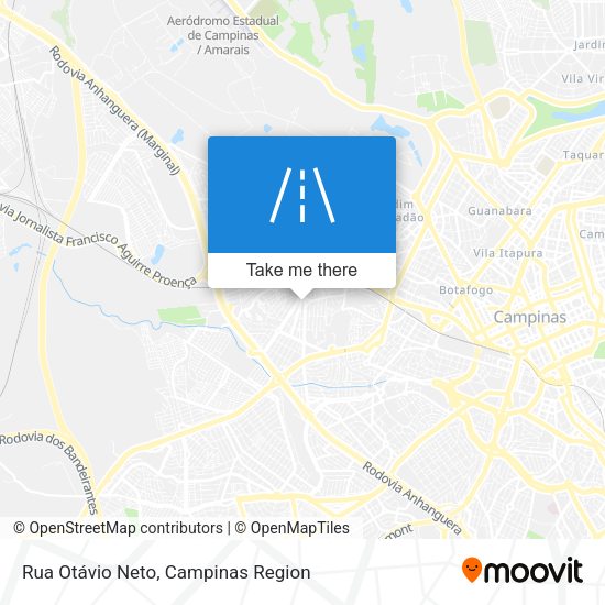Rua Otávio Neto map