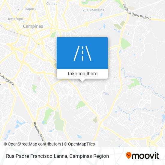 Rua Padre Francisco Lanna map