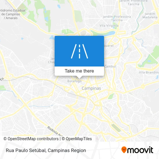 Rua Paulo Setúbal map