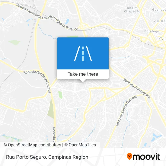 Rua Porto Seguro map