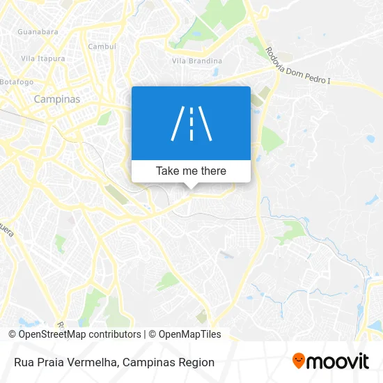 Rua Praia Vermelha map
