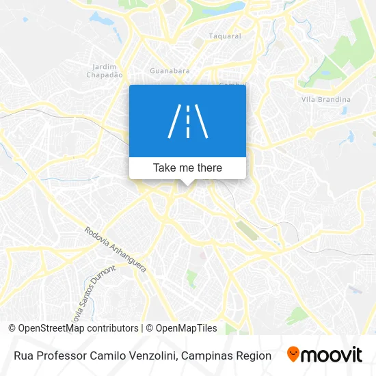 Rua Professor Camilo Venzolini map