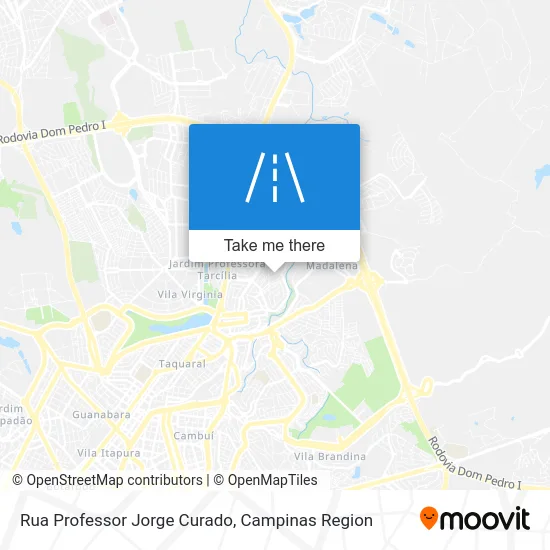 Rua Professor Jorge Curado map