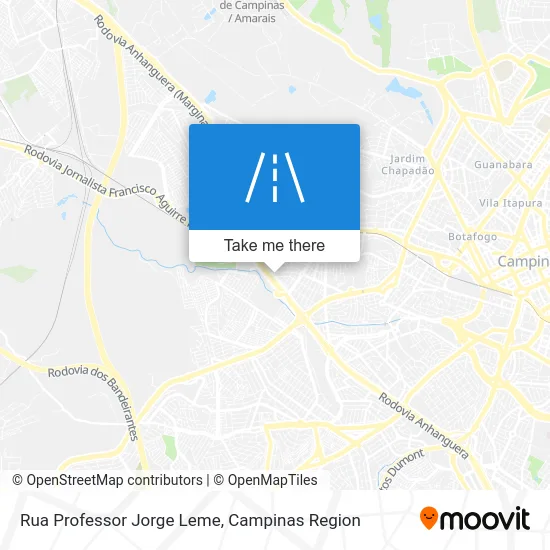 Rua Professor Jorge Leme map