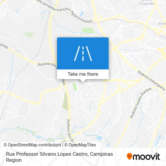 Rua Professor Silvano Lopes Castro map